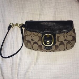 Authentic COACH wristlet
